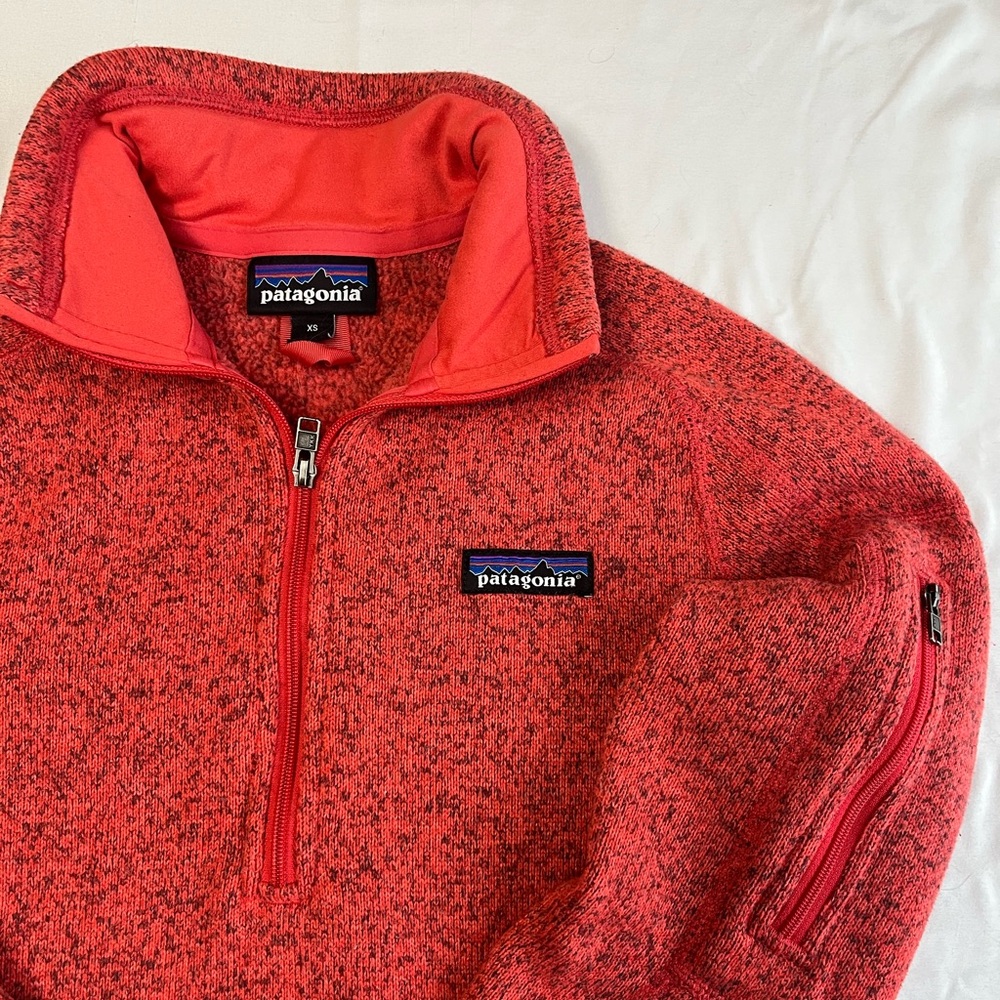 Patagonia women’s 1/4 zip better sweater
